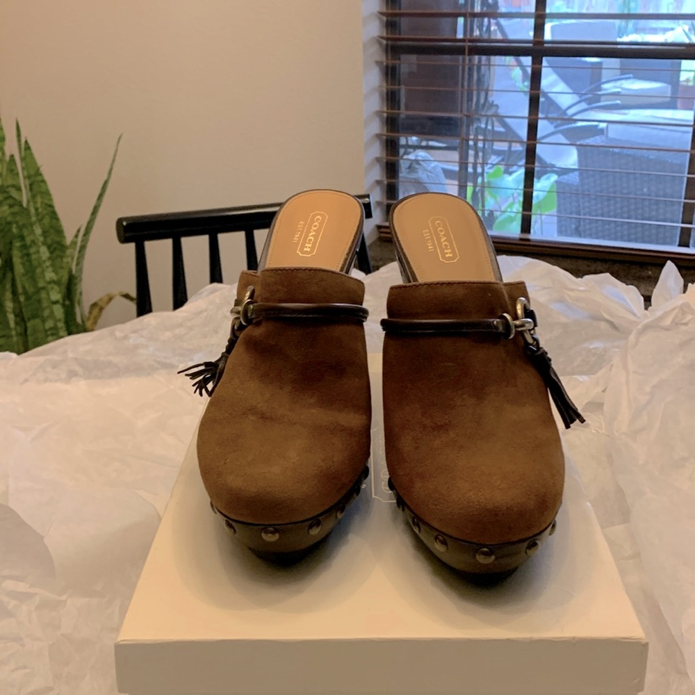 Coach Clog Heels 11M